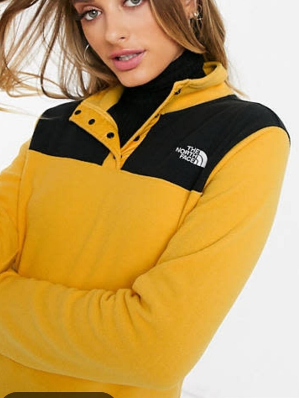 The North Face TKA Glacier Snap Neck Top